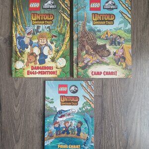 LEGO Untold Dinosaur Tales (Jurassic Park) books